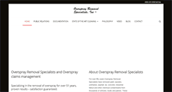 Desktop Screenshot of overspray.com